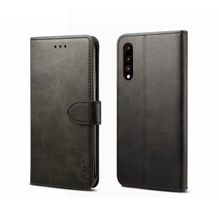 GUSSIM Business Style Horizontal Flip Leather Case with Holder & Card Slots & Wallet, For Huawei P20 Pro, For Huawei P20, For Huawei P40 Lite/Nova 6 SE/7i, For Huawei Honor 20, For Galaxy A20e, For Galaxy A20s