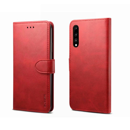 GUSSIM Business Style Horizontal Flip Leather Case with Holder & Card Slots & Wallet, For Huawei P20 Pro, For Huawei P20, For Huawei P40 Lite/Nova 6 SE/7i, For Huawei Honor 20, For Galaxy A20e, For Galaxy A20s