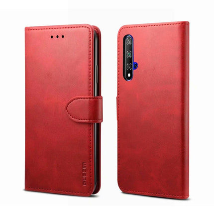 GUSSIM Business Style Horizontal Flip Leather Case with Holder & Card Slots & Wallet, For Huawei P20 Pro, For Huawei P20, For Huawei P40 Lite/Nova 6 SE/7i, For Huawei Honor 20, For Galaxy A20e, For Galaxy A20s