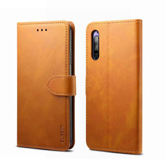 GUSSIM Business Style Horizontal Flip Leather Case with Holder & Card Slots & Wallet, For Sony Xperia 5, For Sony Xperia 8 / Xperia 20