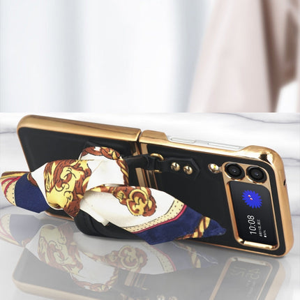 GKK Handbag Design Leather + PC Phone Case, For Samsung Galaxy Z Flip3 5G