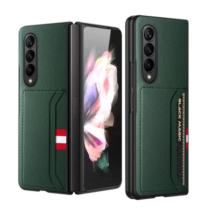 GKK Litchi Texture Card Slot Phone Case, For Samsung Galaxy Z Fold4 5G