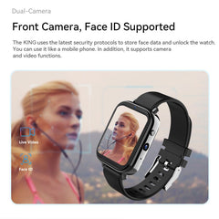 1.75 inch Screen 4G LTE Smart Watch Android 9.1OS, 2GB+16GB, 4GB+128GB