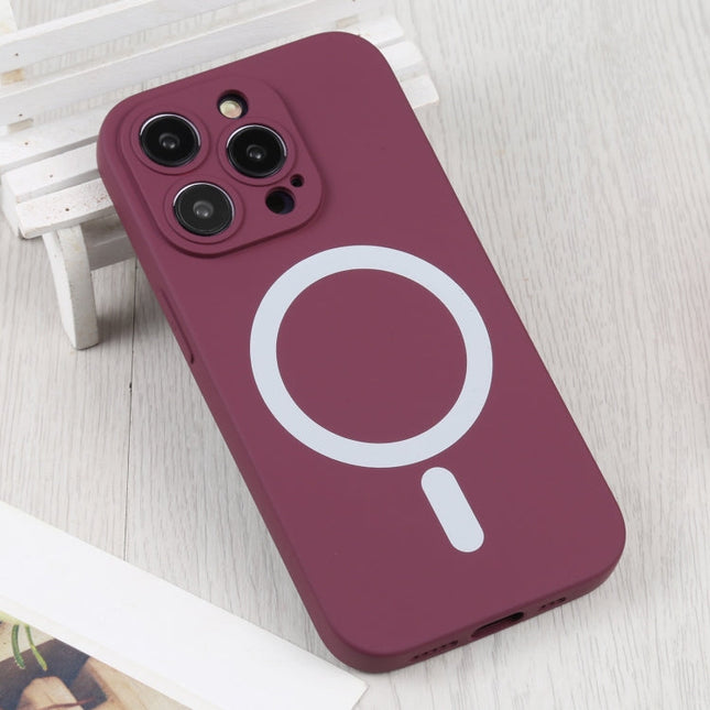 Liquid Silicone Magsafe Phone Case, For iPhone 14 Pro Max, For iPhone 14 Pro