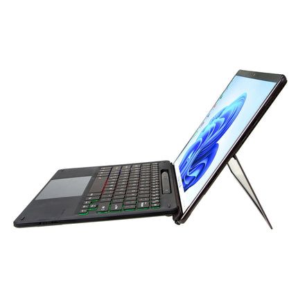 KF17S Tri-color Backlit Touch Bluetooth Keyboard, For Microsoft Surface Pro 8/Pro X
