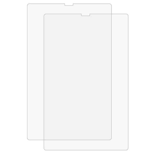 2 PCS 9H 0.3mm Explosion-proof Tempered Glass Film, For Lenovo M10 Plus X606, For Galaxy Tab A 8.4 (2020) T307 / Headwolf Fpad5 Pro