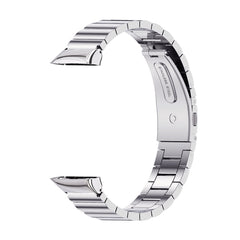 Mijobs Bamboo Stainless Steel Metal Watch Band, For Huawei Band 6 / Honor Band 6