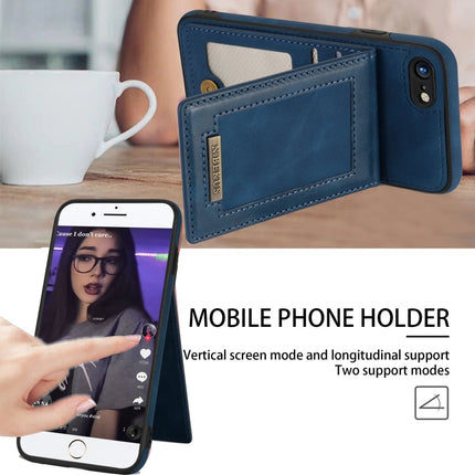 N.BEKUS Vertical Flip Card Slot RFID Phone Case, For iPhone SE 2022 / SE 2022 / 8 / 7, For iPhone 8 Plus / 7 Plus, For iPhone 11 Pro Max, For iPhone 11 Pro