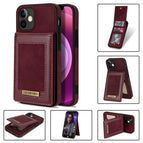For iPhone 12 mini / Wine Red
