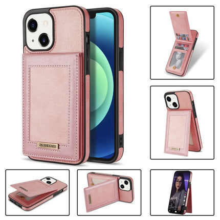 N.BEKUS Vertical Flip Card Slot RFID Phone Case, For iPhone 14 Plus, For iPhone 14 Pro, For iPhone 14 Pro Max, For iPhone 11