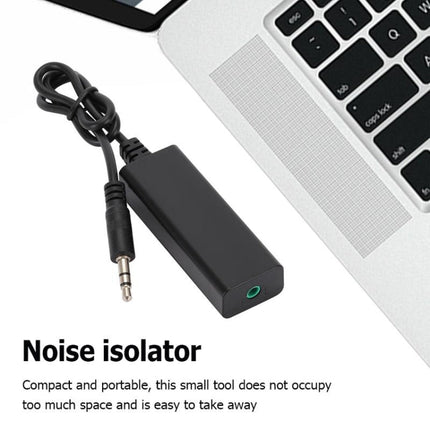 3.5mm Audio Common Ground Isolator Signal Anti-jamming Noise Reducer, B13