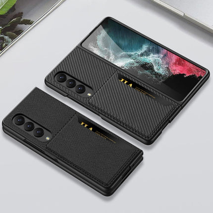 GKK Ultra-thin Leather Phone Case with Card Slots, For Samsung Galaxy Z Fold4