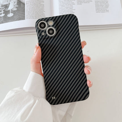 Carbon Fiber Texture PC Phone Case, For iPhone 13 Pro Max, For iPhone 14, For iPhone 14 Plus, For iPhone 14 Pro