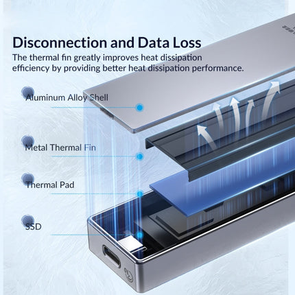 ORICO M.2 NGFF SSD enclosure