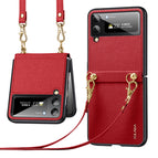 For Samsung Galaxy Z Flip4 / Red