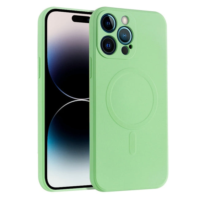 Liquid Silicone Full Coverage Magsafe Phone Case, For iPhone 14 Pro Max