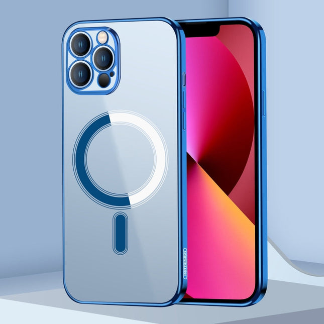 Classic Electroplating Magsafe Phone Case, For iPhone 14, For iPhone 14 Plus, For iPhone 14 Pro