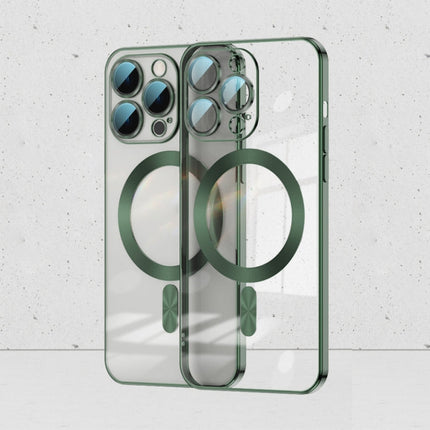 Whorl Electroplated MagSafe Magnetic Phone Case, For iPhone 14, For iPhone 14 Plus, For iPhone 14 Pro, For iPhone 14 Pro Max