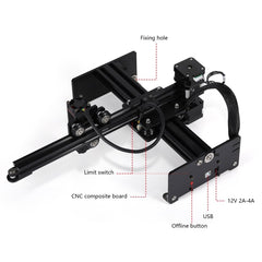 NEJE MASTER 3 Laser Engraver with N30820 Laser Module, MASTER 3 with N30820 (EU Plug), MASTER 3 with N30820 (US Plug)