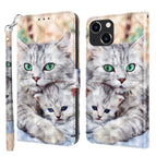 For iPhone 14 / Two Loving Cats