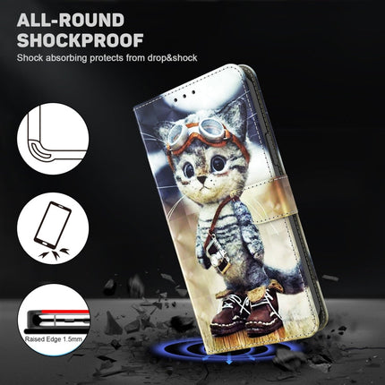 3D Painted Leather Phone Case, For iPhone 12 / 12 Pro, For iPhone 12 Pro Max, For iPhone 11