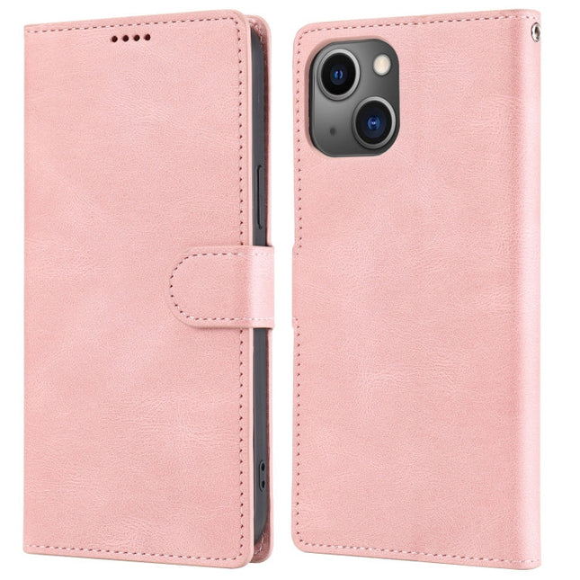 Fantasy Classic Skin-feel Calfskin Texture Leather Case, For iPhone 14, For iPhone 14 Plus, For iPhone 14 Pro, For iPhone 14 Pro Max