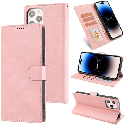 Fantasy Classic Skin-feel Calfskin Texture Leather Case, For iPhone 14, For iPhone 14 Plus, For iPhone 14 Pro, For iPhone 14 Pro Max