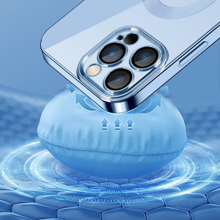 9D Plated Lens Film Clear Phone Case, For iPhone 14, For iPhone 14 Plus, For iPhone 14 Pro