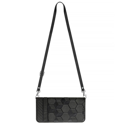 Crossbody Football Texture Magnetic PU Phone Case, For iPhone 11, For iPhone 11 Pro, For iPhone 11 Pro Max, For iPhone 12