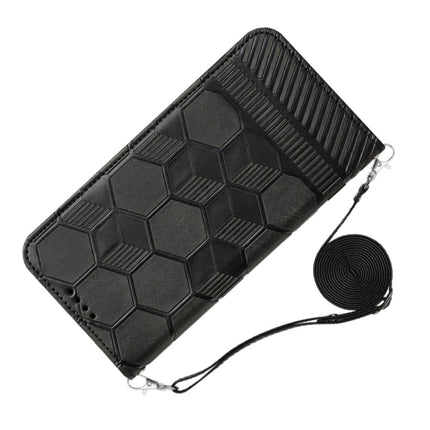 Crossbody Football Texture Magnetic PU Phone Case, For iPhone 13 Mini, For iPhone 13 Pro, For iPhone 13 Pro Max, For iPhone 14