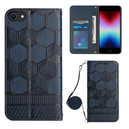 Crossbody Football Texture Magnetic PU Phone Case, For iPhone 14 Plus, For iPhone 14 Pro, For iPhone 14 Pro Max, For iPhone SE 2022/SE 2020/8/7
