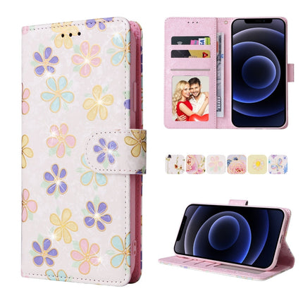 Bronzing Painting RFID Leather Case, For iPhone 12 mini, For iPhone 12 / 12 Pro, For iPhone 12 Pro Max, For iPhone 11