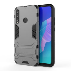 Shockproof PC + TPU Protective Case with Invisible Holder, For Xiaomi Redmi Note 9 Pro Max, For Huawei Y7P