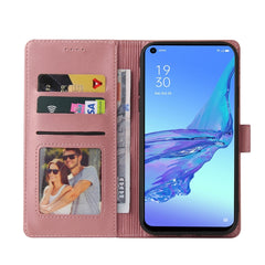 GQUTROBE Skin Feel Magnetic Leather Phone Case, For OPPO A53, For OPPO A55 5G, For OPPO A74 / F19, For OPPO A92s