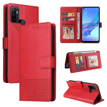 GQUTROBE Skin Feel Magnetic Leather Phone Case, For OPPO A53, For OPPO A55 5G, For OPPO A74 / F19, For OPPO A92s