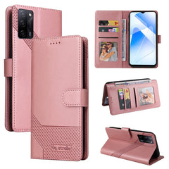 GQUTROBE Skin Feel Magnetic Leather Phone Case, For OPPO A53, For OPPO A55 5G, For OPPO A74 / F19, For OPPO A92s