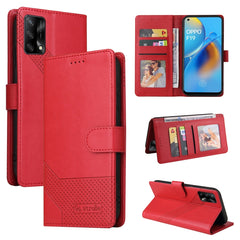 GQUTROBE Skin Feel Magnetic Leather Phone Case, For OPPO A53, For OPPO A55 5G, For OPPO A74 / F19, For OPPO A92s