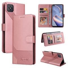 GQUTROBE Skin Feel Magnetic Leather Phone Case, For OPPO A53, For OPPO A55 5G, For OPPO A74 / F19, For OPPO A92s