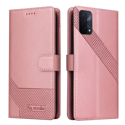 GQUTROBE Skin Feel Magnetic Leather Phone Case, For OPPO A93 5G, For OPPO A94, For OPPO F17 Pro / A93, For Realme 8i