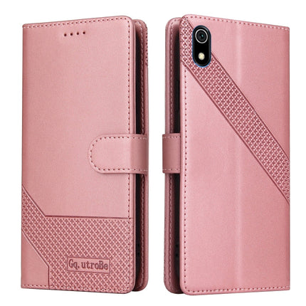 GQUTROBE Skin Feel Magnetic Leather Phone Case, For Xiaomi Redmi 7A, For Xiaomi Redmi 9A, For Xiaomi Redmi 9C, For Xiaomi Redmi 9T