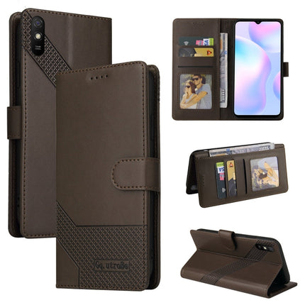 GQUTROBE Skin Feel Magnetic Leather Phone Case, For Xiaomi Redmi 7A, For Xiaomi Redmi 9A, For Xiaomi Redmi 9C, For Xiaomi Redmi 9T
