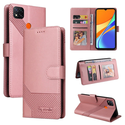 GQUTROBE Skin Feel Magnetic Leather Phone Case, For Xiaomi Redmi 7A, For Xiaomi Redmi 9A, For Xiaomi Redmi 9C, For Xiaomi Redmi 9T