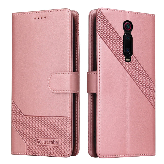 GQUTROBE Skin Feel Magnetic Leather Phone Case, For Xiaomi Redmi K20, For Xiaomi Redmi Note 9 Pro, For Xiaomi Redmi Note 9T, For Xiaomi Redmi Note 8 Pro