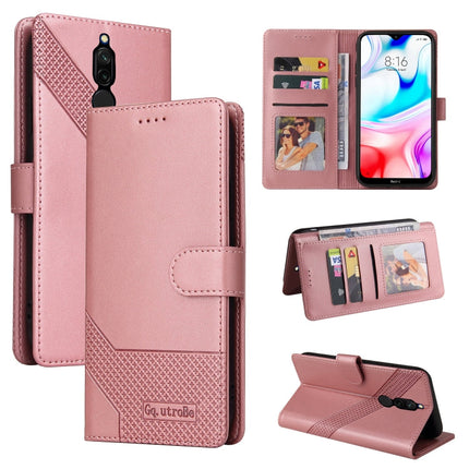 GQUTROBE Skin Feel Magnetic Leather Phone Case, For Xiaomi Redmi Note 10 5G, For Xiaomi Redmi Note 10 Pro, For Xiaomi Redmi 8, For Xiaomi Redmi 9