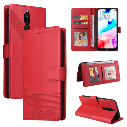 GQUTROBE Skin Feel Magnetic Leather Phone Case, For Xiaomi Redmi Note 10 5G, For Xiaomi Redmi Note 10 Pro, For Xiaomi Redmi 8, For Xiaomi Redmi 9