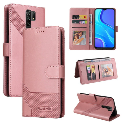 GQUTROBE Skin Feel Magnetic Leather Phone Case, For Xiaomi Redmi Note 10 5G, For Xiaomi Redmi Note 10 Pro, For Xiaomi Redmi 8, For Xiaomi Redmi 9