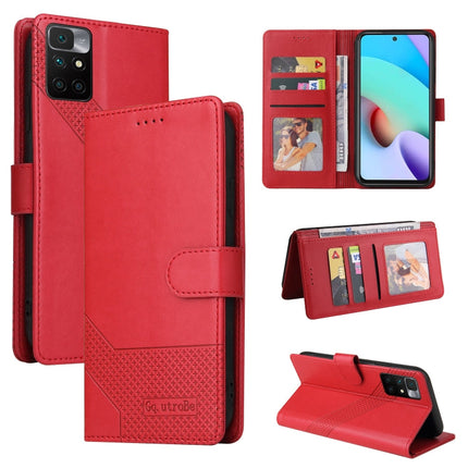 GQUTROBE Skin Feel Magnetic Leather Phone Case, For Xiaomi Redmi 10, For Xiaomi Redmi Note 7, For Xiaomi Redmi Note 10 4G, For Xiaomi Redmi Note 11 4G Global