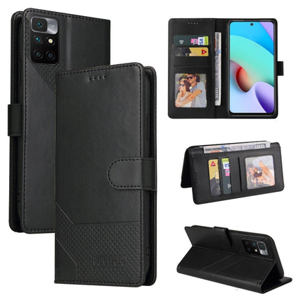 GQUTROBE Skin Feel Magnetic Leather Phone Case, For Xiaomi Redmi 10, For Xiaomi Redmi Note 7, For Xiaomi Redmi Note 10 4G, For Xiaomi Redmi Note 11 4G Global