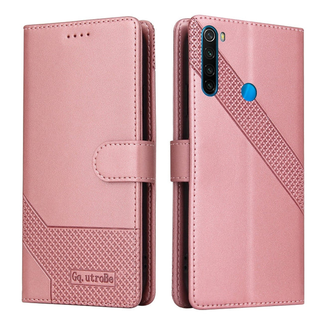 GQUTROBE Skin Feel Magnetic Leather Phone Case, For Xiaomi Redmi Note 8, For Xiaomi Redmi Note 8T, For Xiaomi Redmi Note 9 / 10X 4G, For Xiaomi Redmi Note 11 Pro