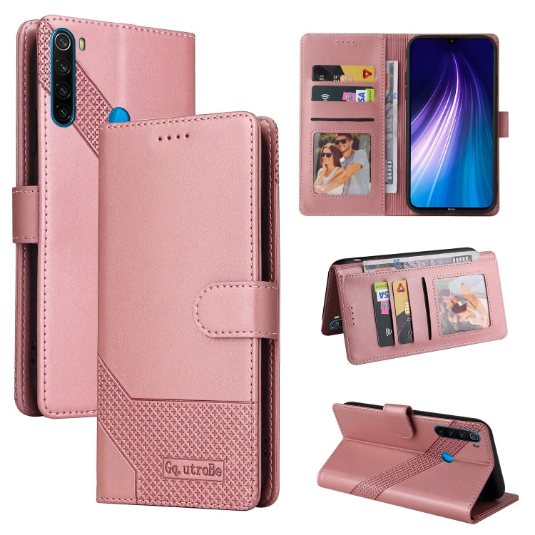 GQUTROBE Skin Feel Magnetic Leather Phone Case, For Xiaomi Redmi Note 8, For Xiaomi Redmi Note 8T, For Xiaomi Redmi Note 9 / 10X 4G, For Xiaomi Redmi Note 11 Pro